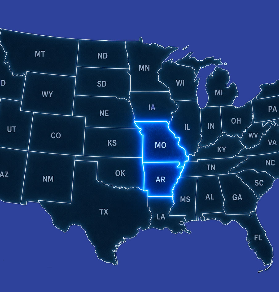 Proudly Serving Missouri & Arkansas